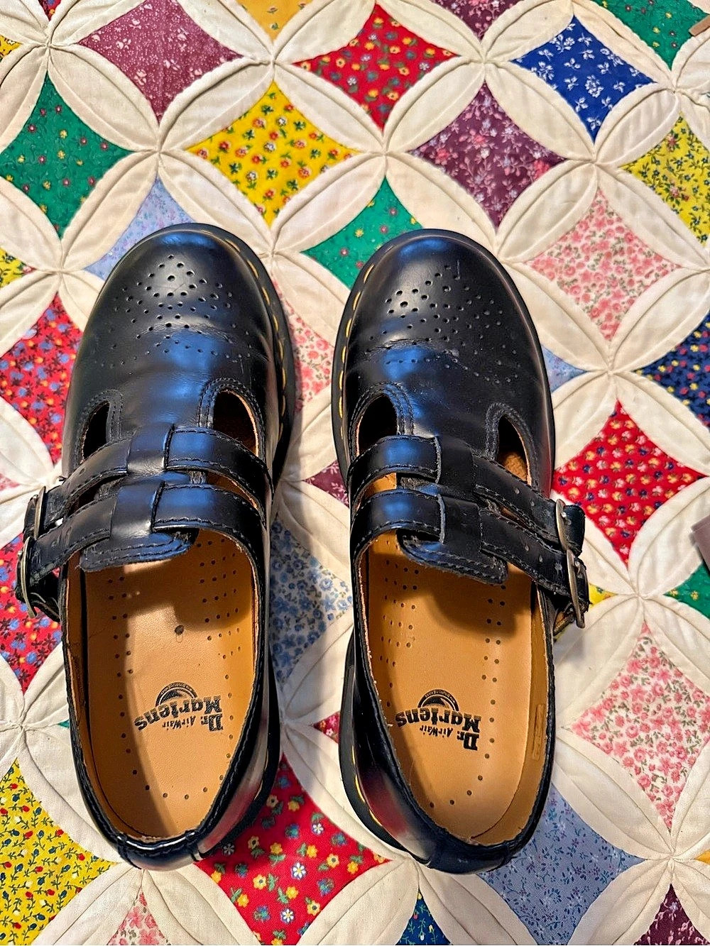 Dr. Martens Clarissa II Leather Strap Sandals Black